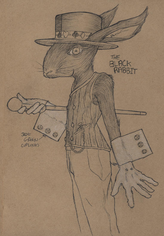 The Black Rabbit by samballard99 on DeviantArt