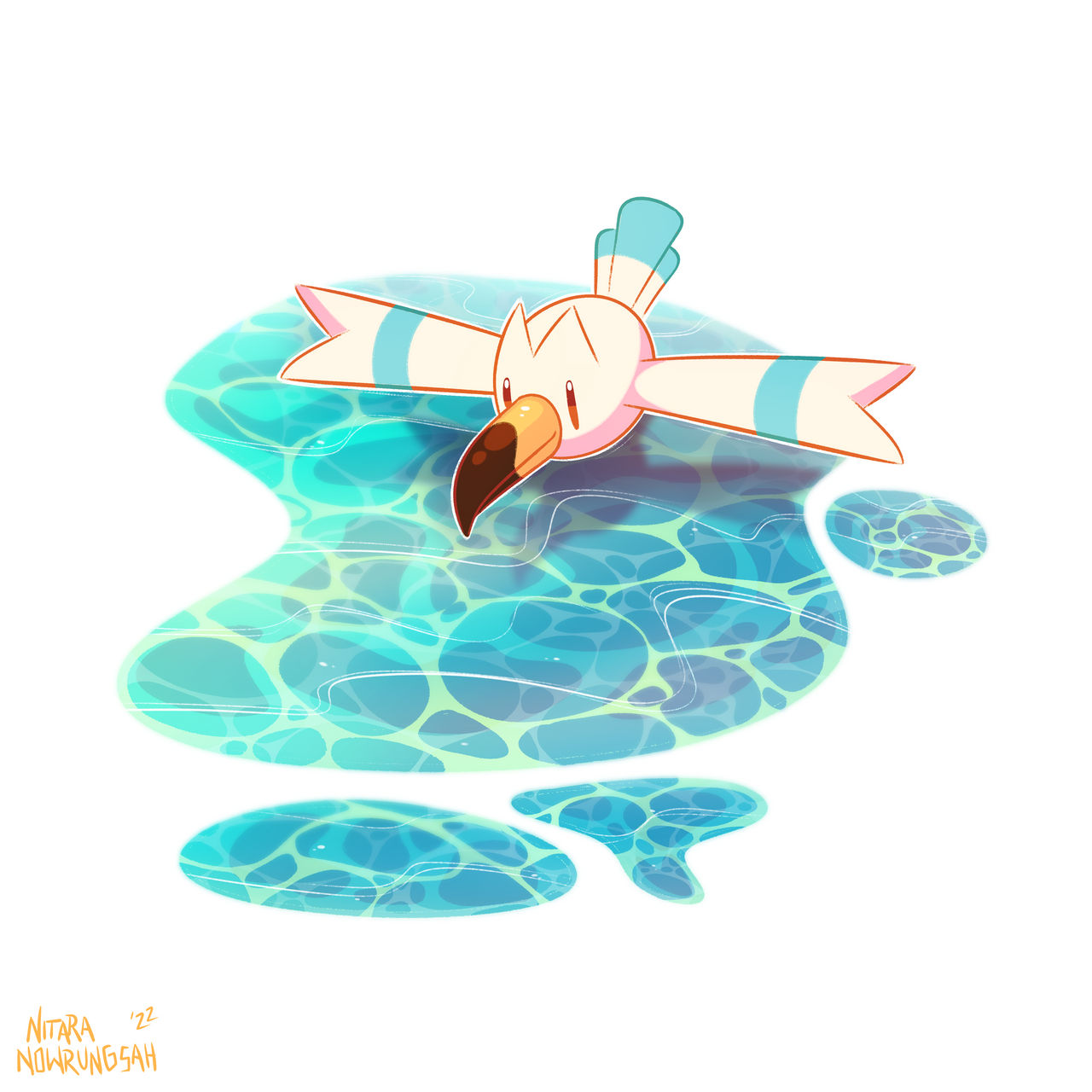 Wingull by mosspuppie on DeviantArt