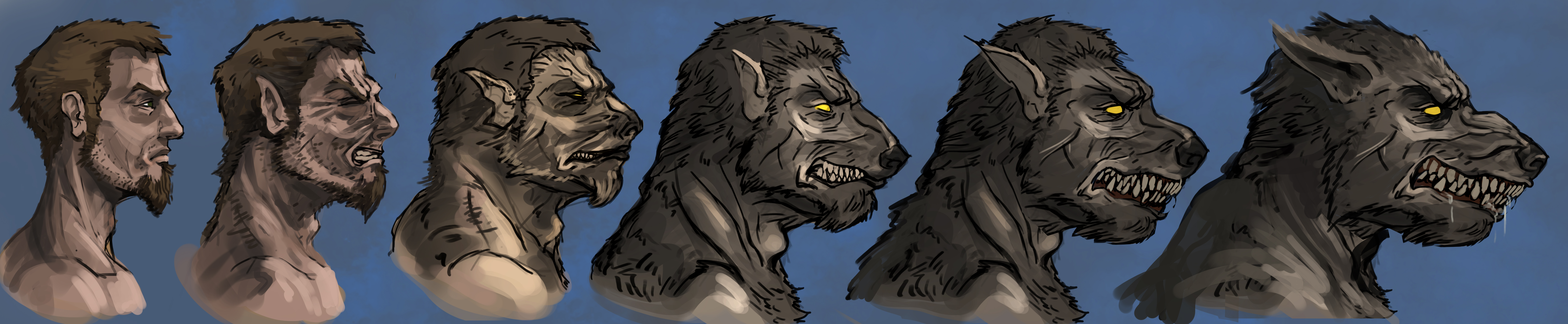 Werewolf transformation 2