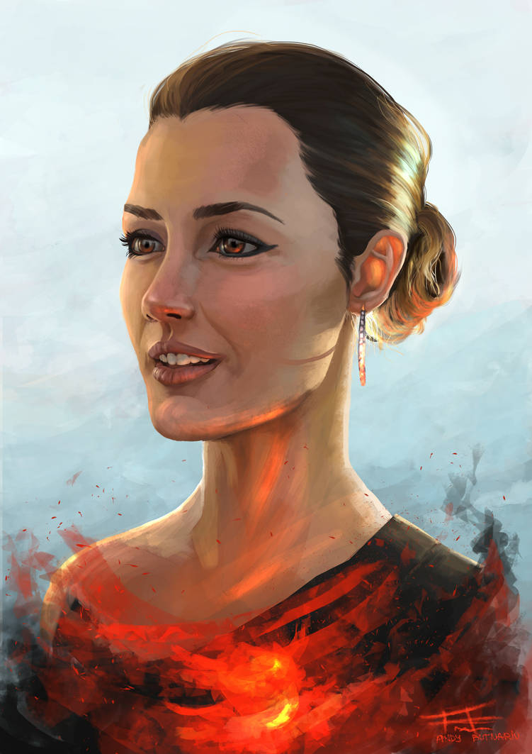 Fiery Lady by Andy-Butnariu