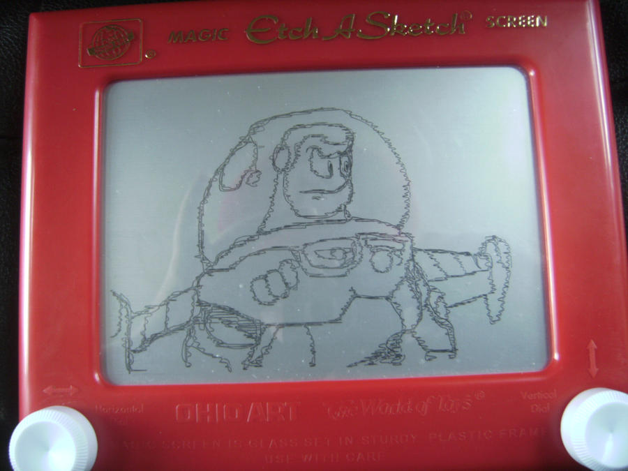 Etch A Sketch: Buzz Lightyear