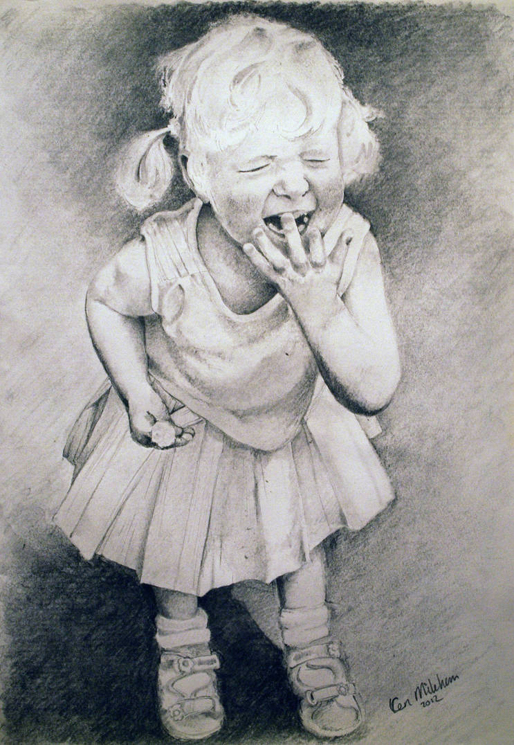 Niamh - Aged 3 by kenmileham