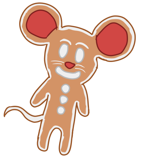 Gingerbread Mouse by corruptdash on DeviantArt