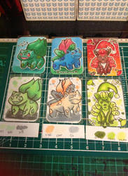 3 Three Marker Pokemon ATC Card Challenge