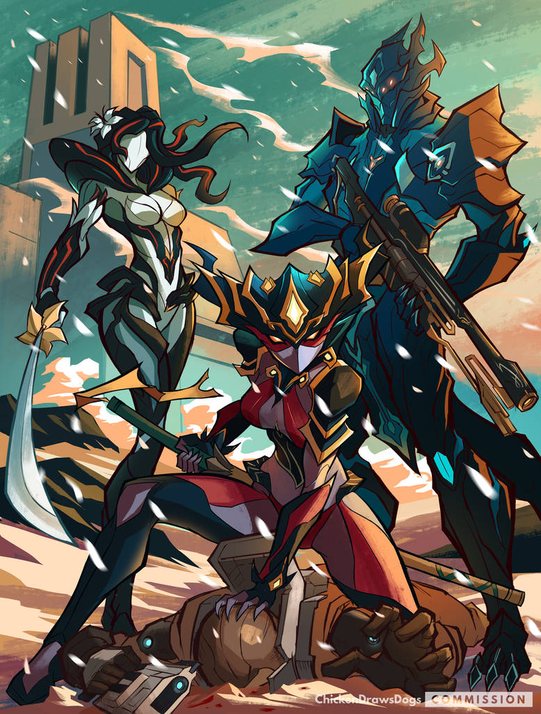 WARFRAME - Vallis Predators (Fortuna 4) by ChickenDrawsDogs