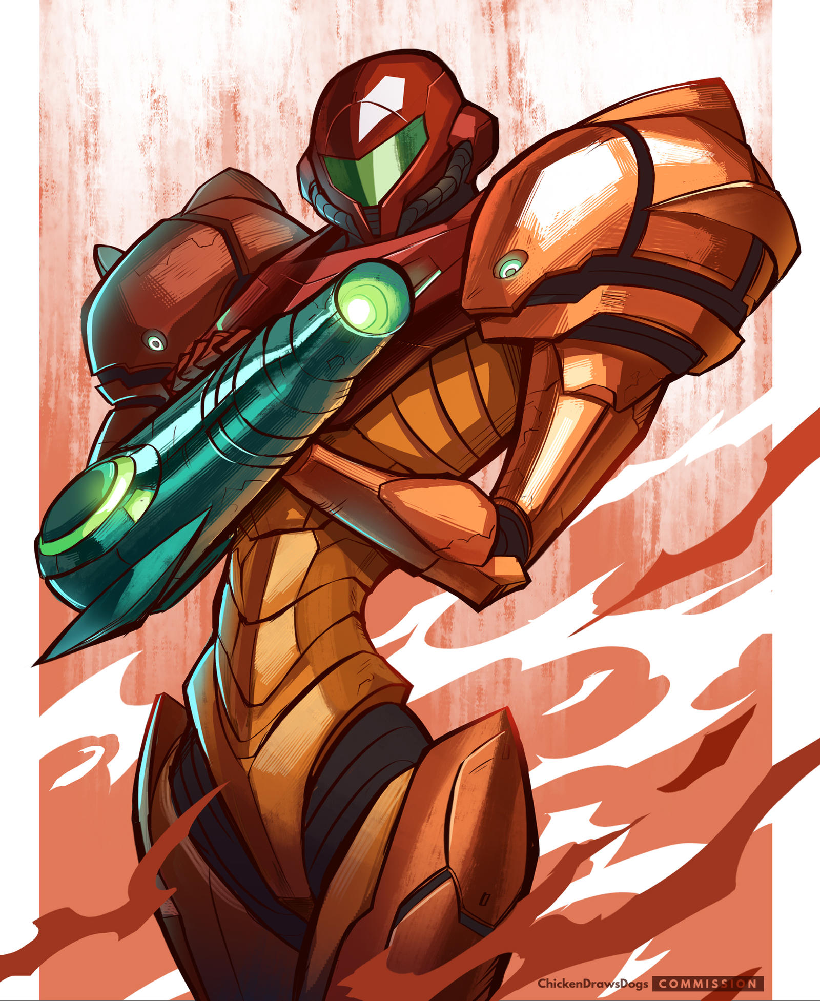 Samas Armor METROID - Samus' Armor by ChickenDrawsDogs on DeviantArt