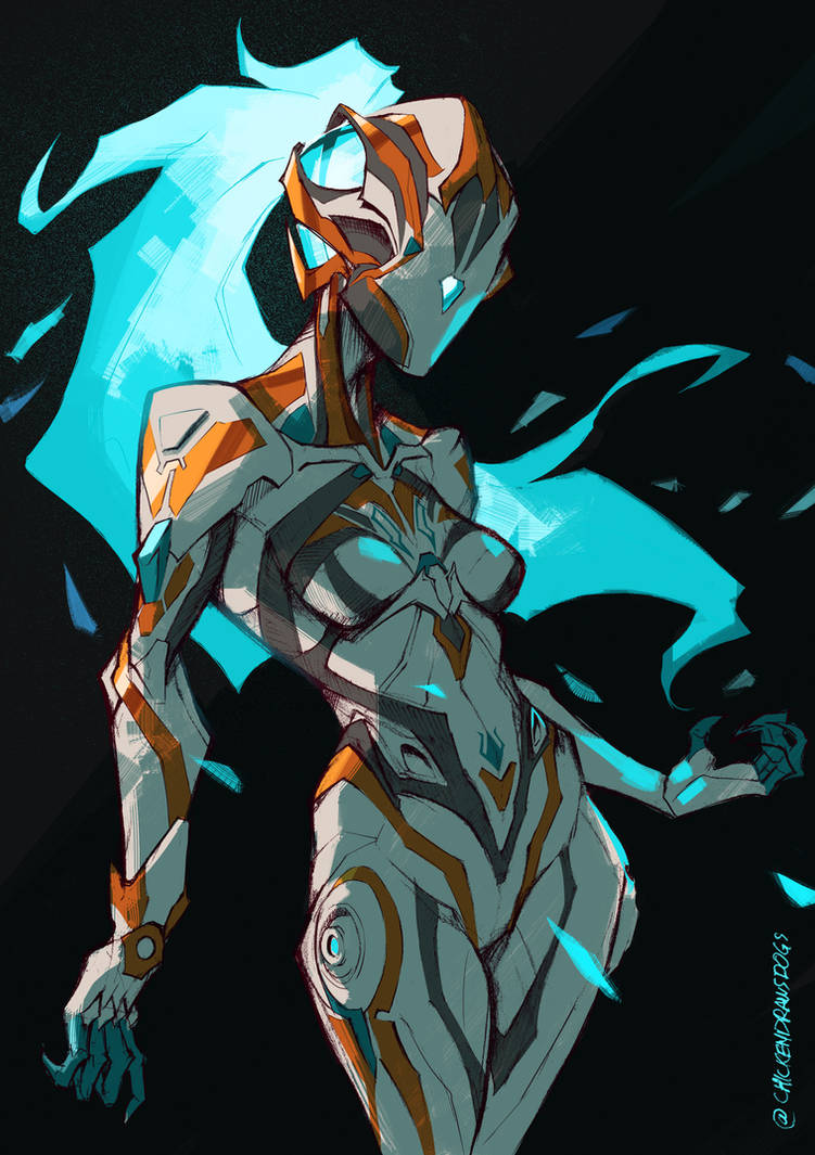 WARFRAME Nova Atomica (Study) by ChickenDrawsDogs on DeviantArt