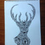 'Squiggled Stag'