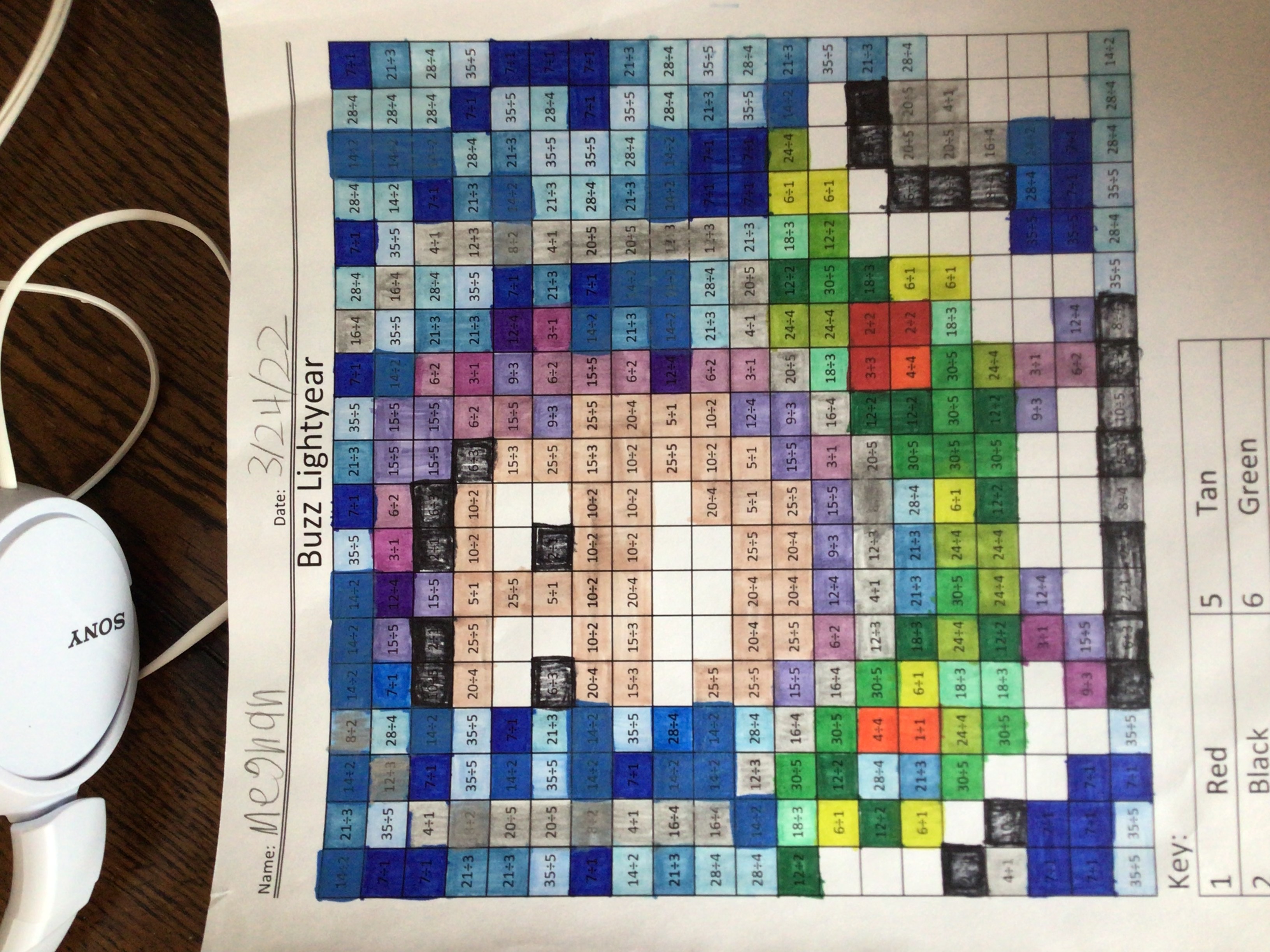 Buzz Lightyear Math Worksheet Buzz Lightyear Math Coloring by meghan12345 on DeviantArt