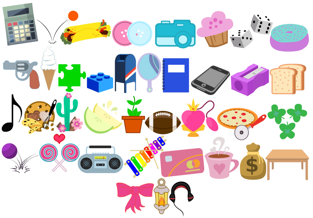 OS X MLP Object Mayhem Cutie Marks by meghan12345 on DeviantArt