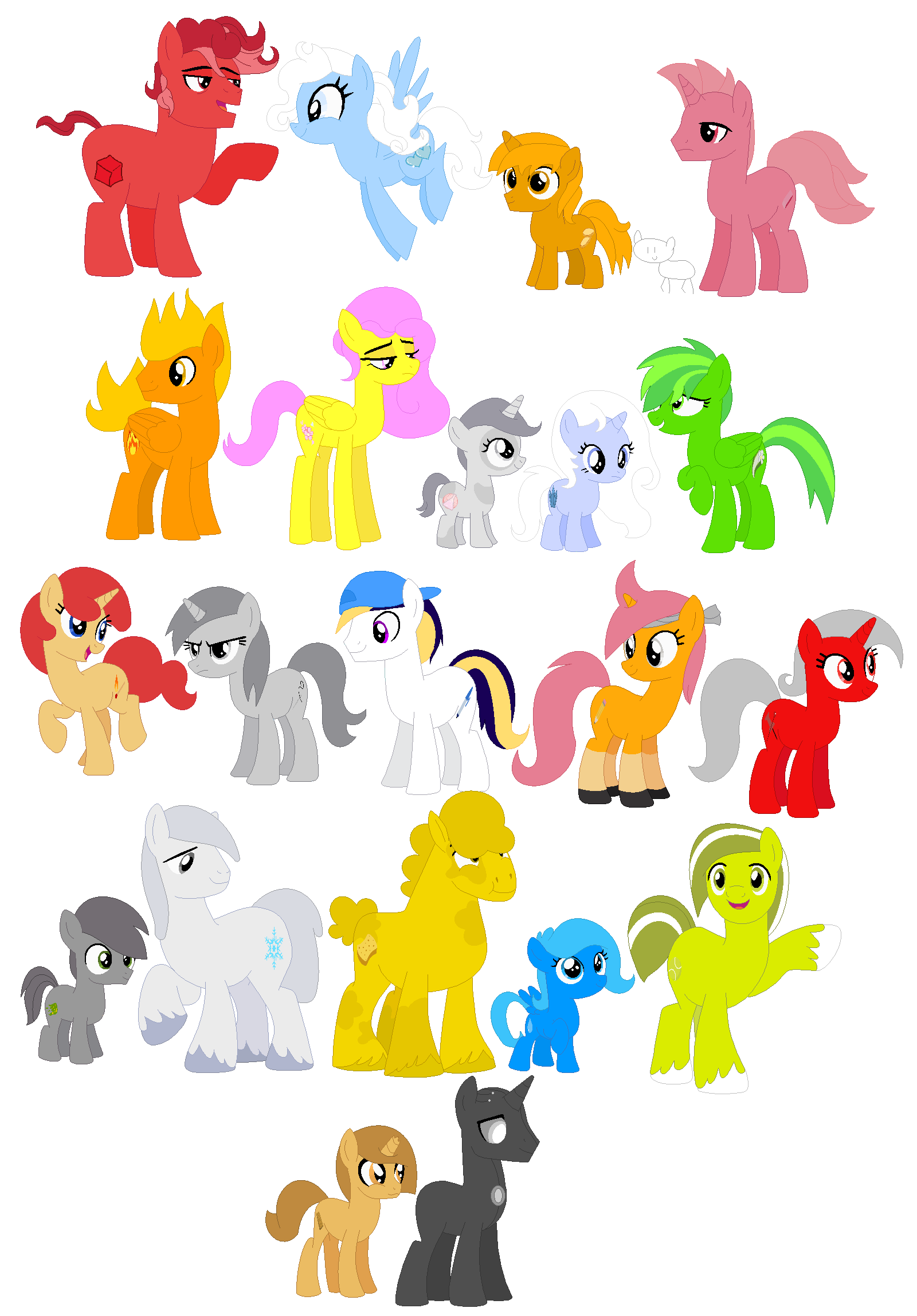 BFDI X MLP Season 1 by meghan12345 on DeviantArt