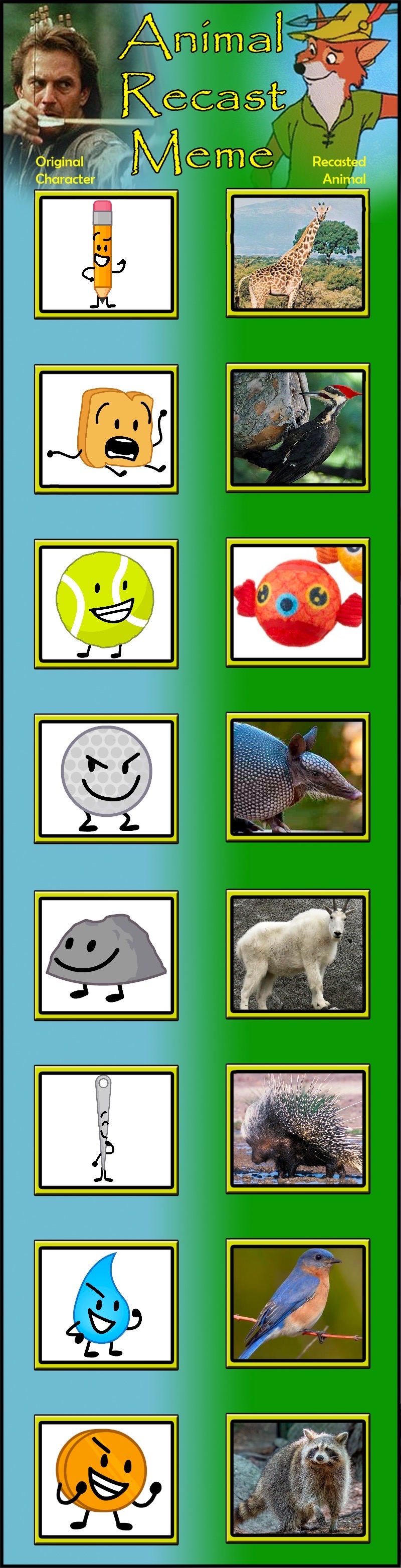 Object Show - Animal Cast Part 2 by meghan12345 on DeviantArt