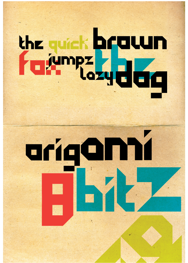 Origami 8-BITZ TYPE