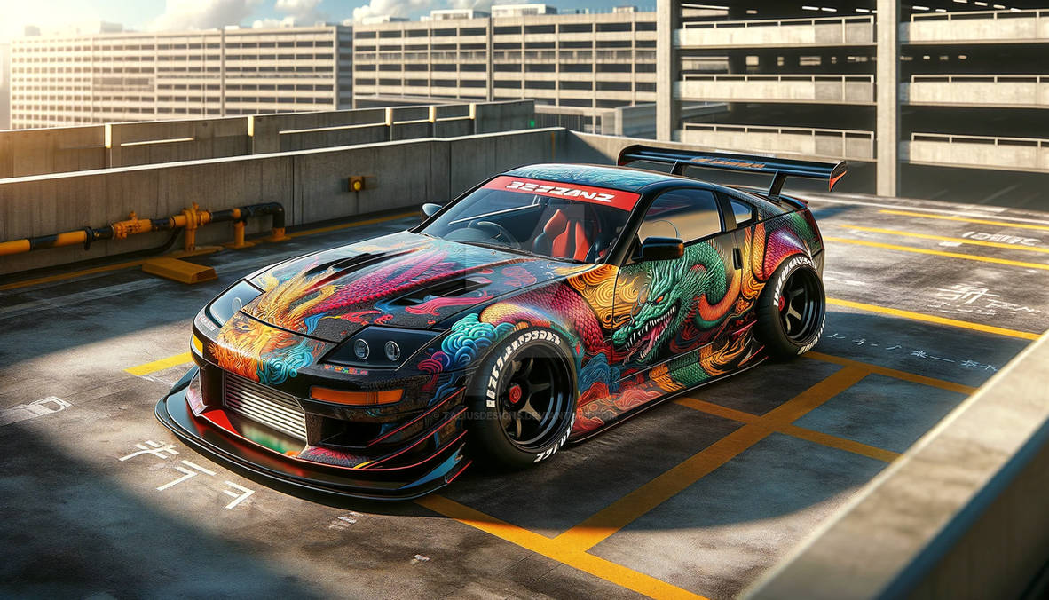 Year of the Dragon - Custom JDM Dragon Car by TaliusDesigns on DeviantArt