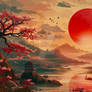 Red Sun Over the Land
