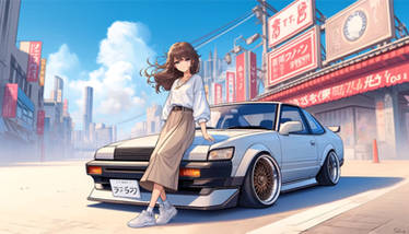 Deviantart Woman Car Crazy Car Art by mame-ozizo on DeviantArt