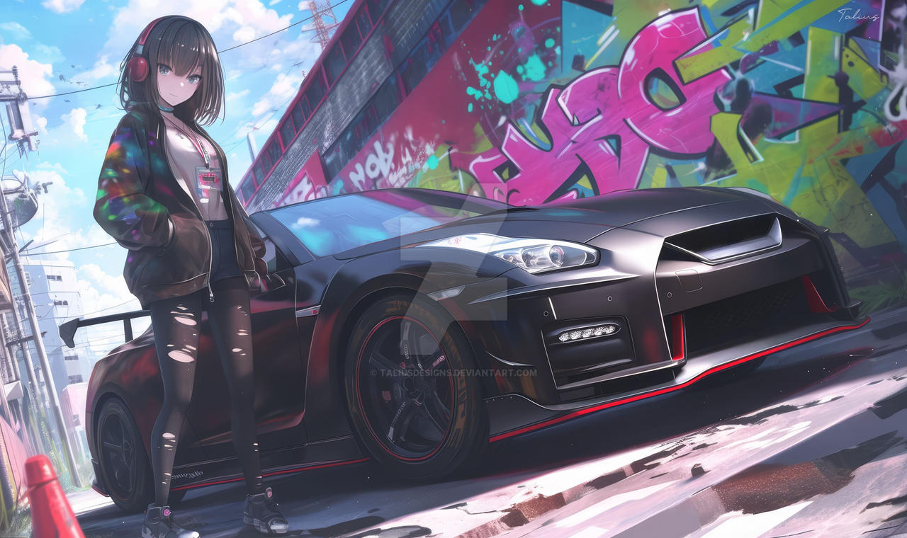Deviantart Woman Car Girl and Her Car - III by TaliusDesigns on DeviantArt