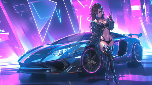 Deviantart Woman Car TaliusDesigns - Professional, Digital Artist | DeviantArt