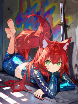 Graffiti Princess of the Crimson Tail