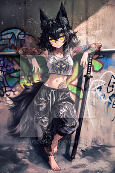 Inkshadow of the Black Wolf