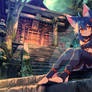 Azure Tail at Dusk Shrine