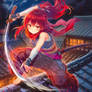 Moonfire Leaping Crimson Blade