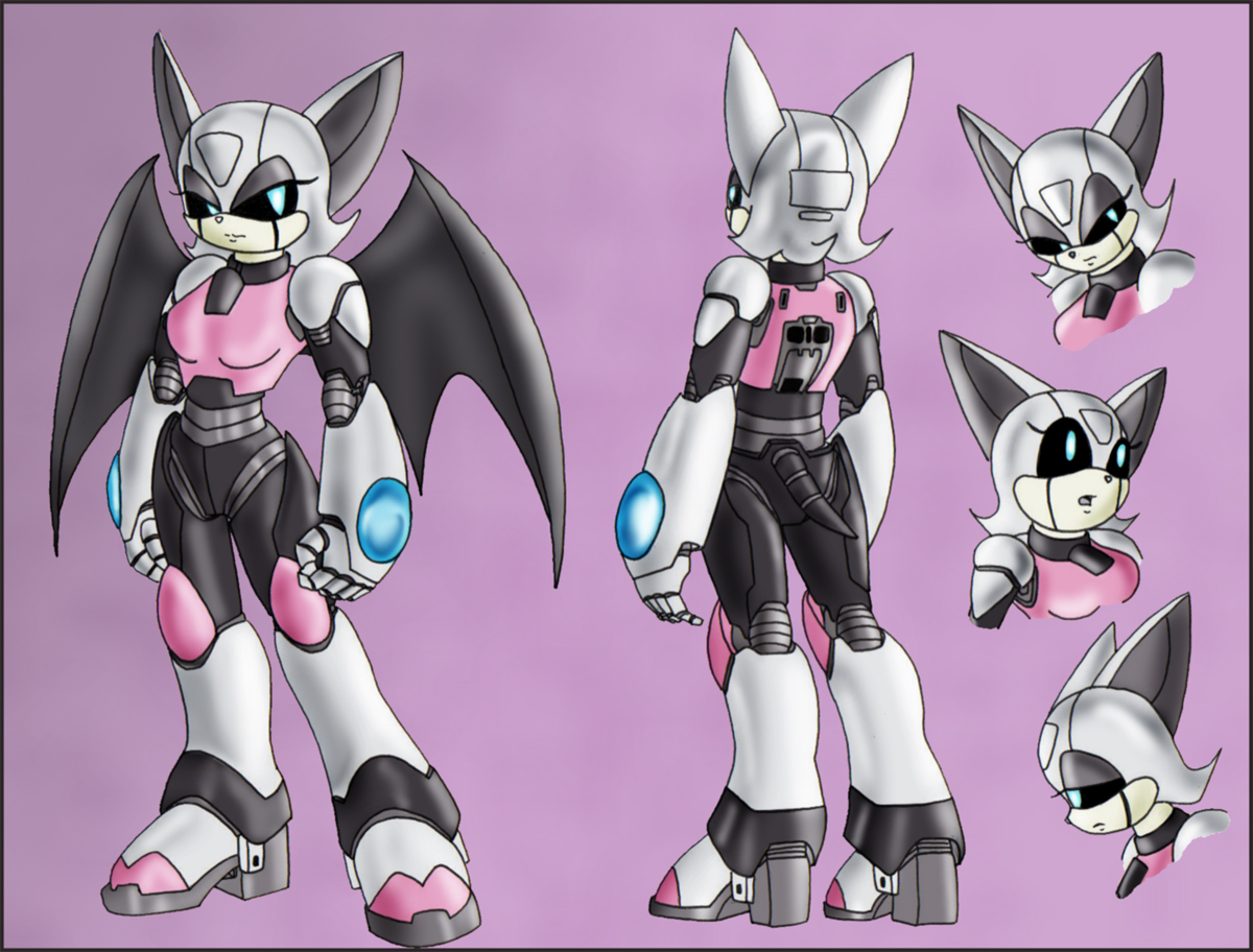 Mecha Sonic: SATAM design by zeiram0034 on deviantART