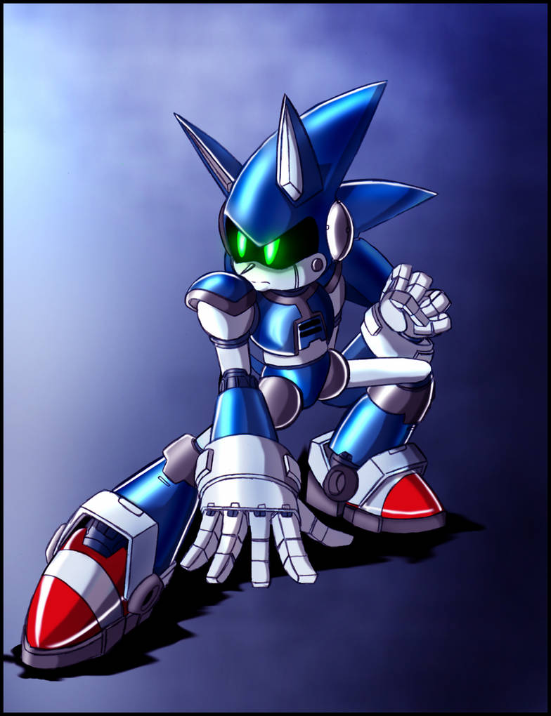 Mecha Sonic from Sonic 2 MD by MauroFonseca on DeviantArt