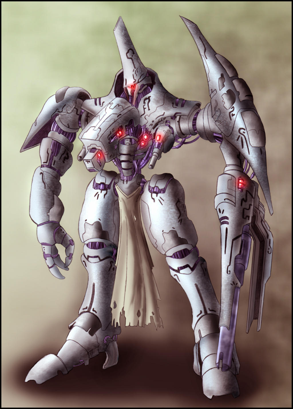 Bio mechanical mecha design by zeiram0034 on DeviantArt