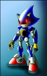 Classic Metal Sonic is Pure Evil by ViluVector on DeviantArt