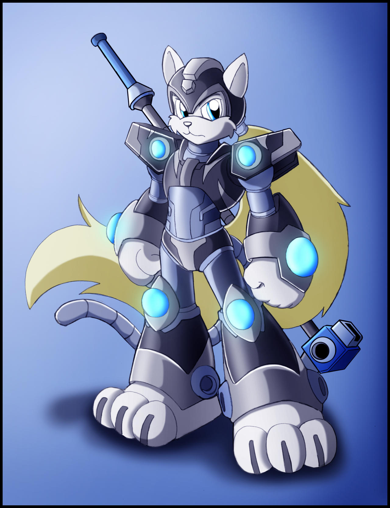 Commission: Reploid character design