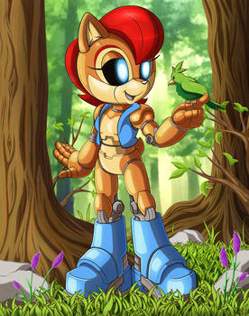 Sonic Satam: A bot in the woods