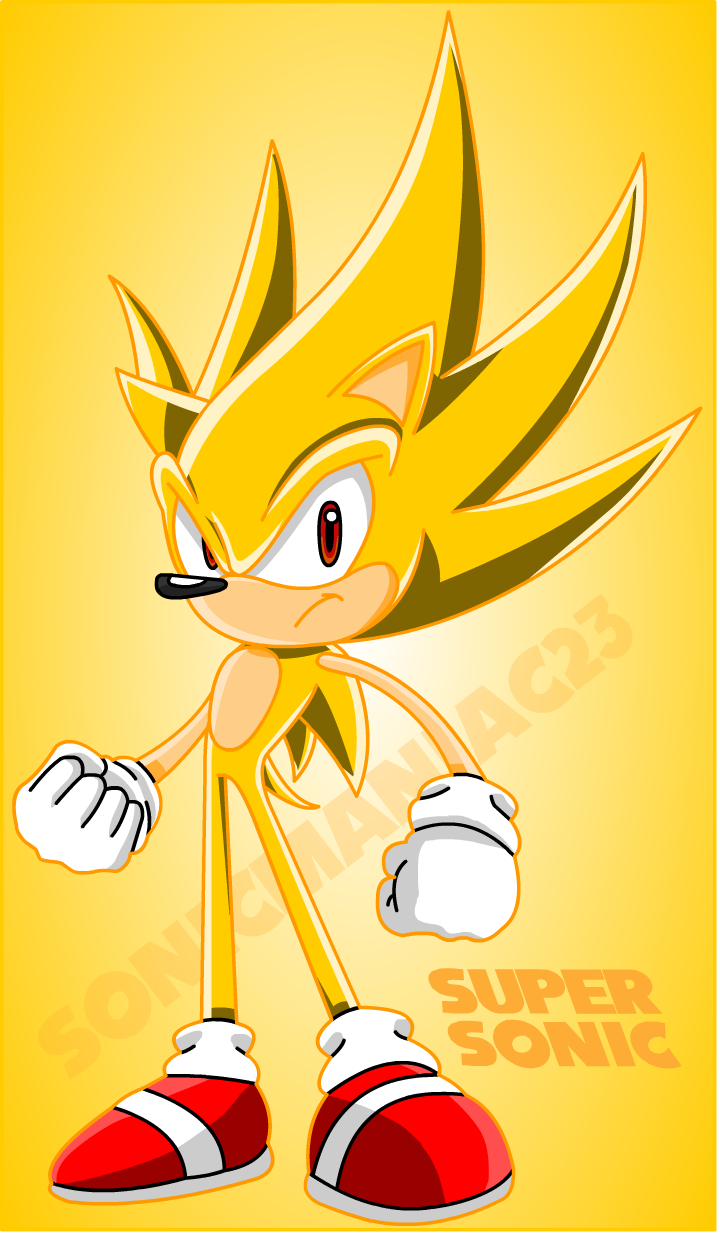 Super Dark Sonic by NeppyNeptune on DeviantArt