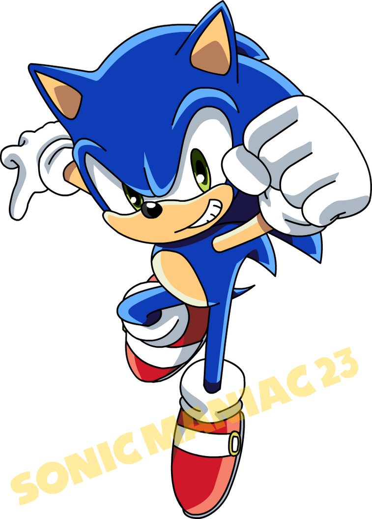 Sonic Colors Sonic X Style by SonicManiac23 on DeviantArt
