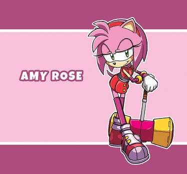 Amy Rose - Sonic Boom Style