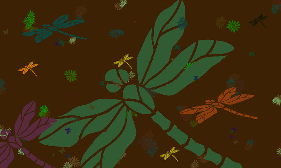 Dragonflies by reverie19 on DeviantArt