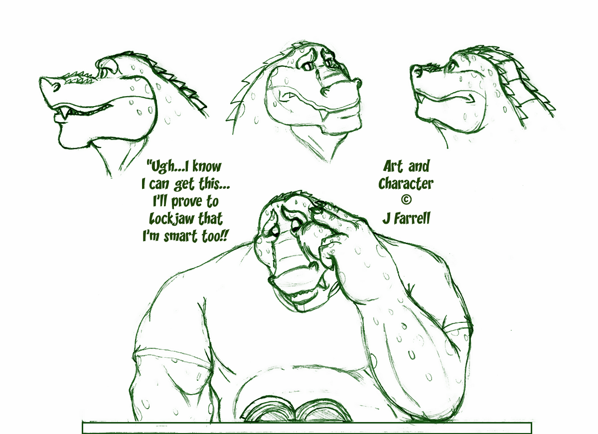 More Marty E. Gator Concepts