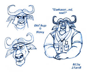 Chief Bogo Sketches 1