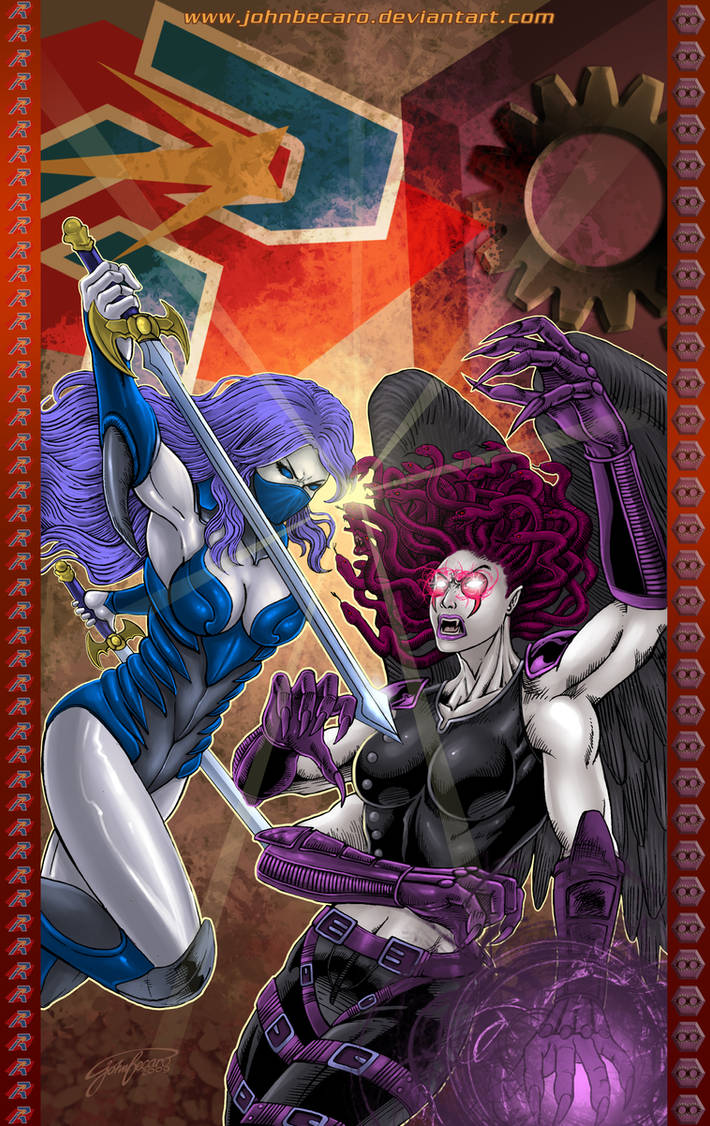 Commission:Fencer Vs Kali by johnbecaro