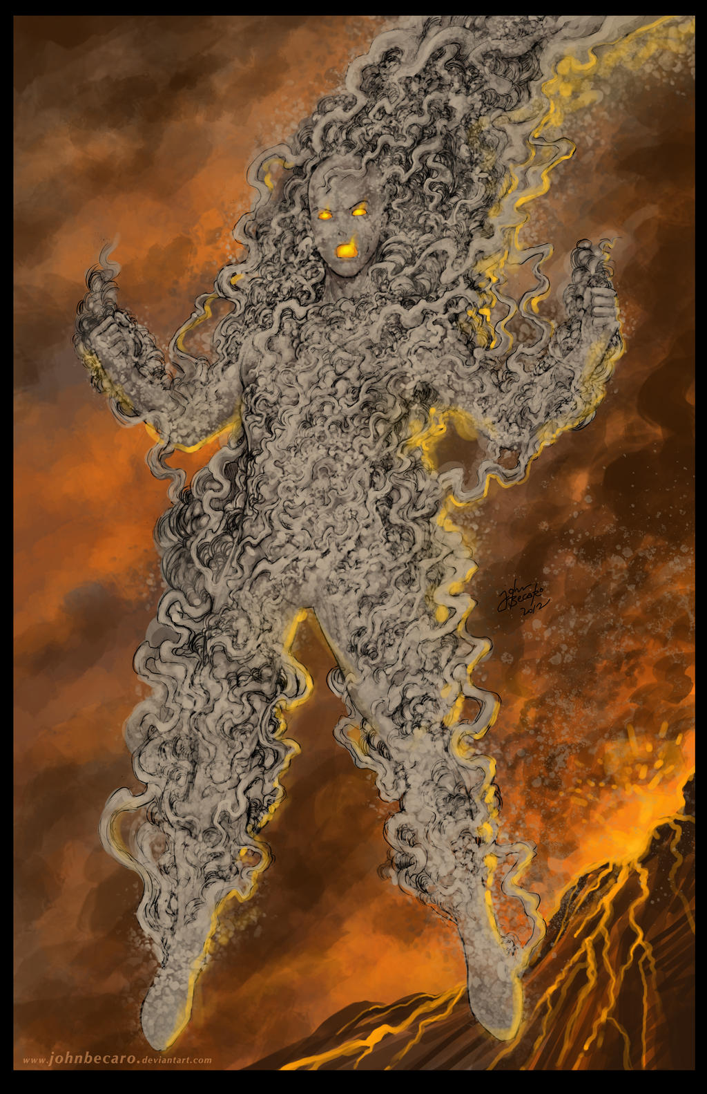 Commission: PYROCLASTIC by johnbecaro on DeviantArt
