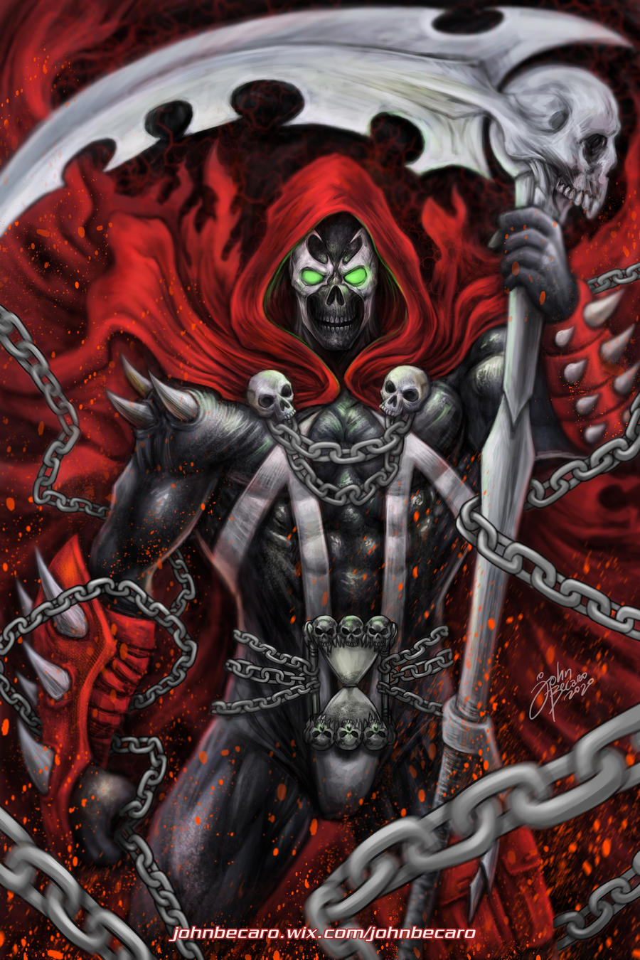 Reaper Spawn Command Commission: SPAWN Reaper by johnbecaro on DeviantArt