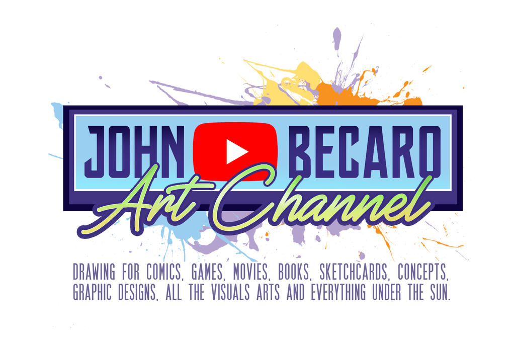 My New YouTube Channel logo by johnbecaro on DeviantArt