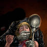Coloring: The Silence Man Comics Cover