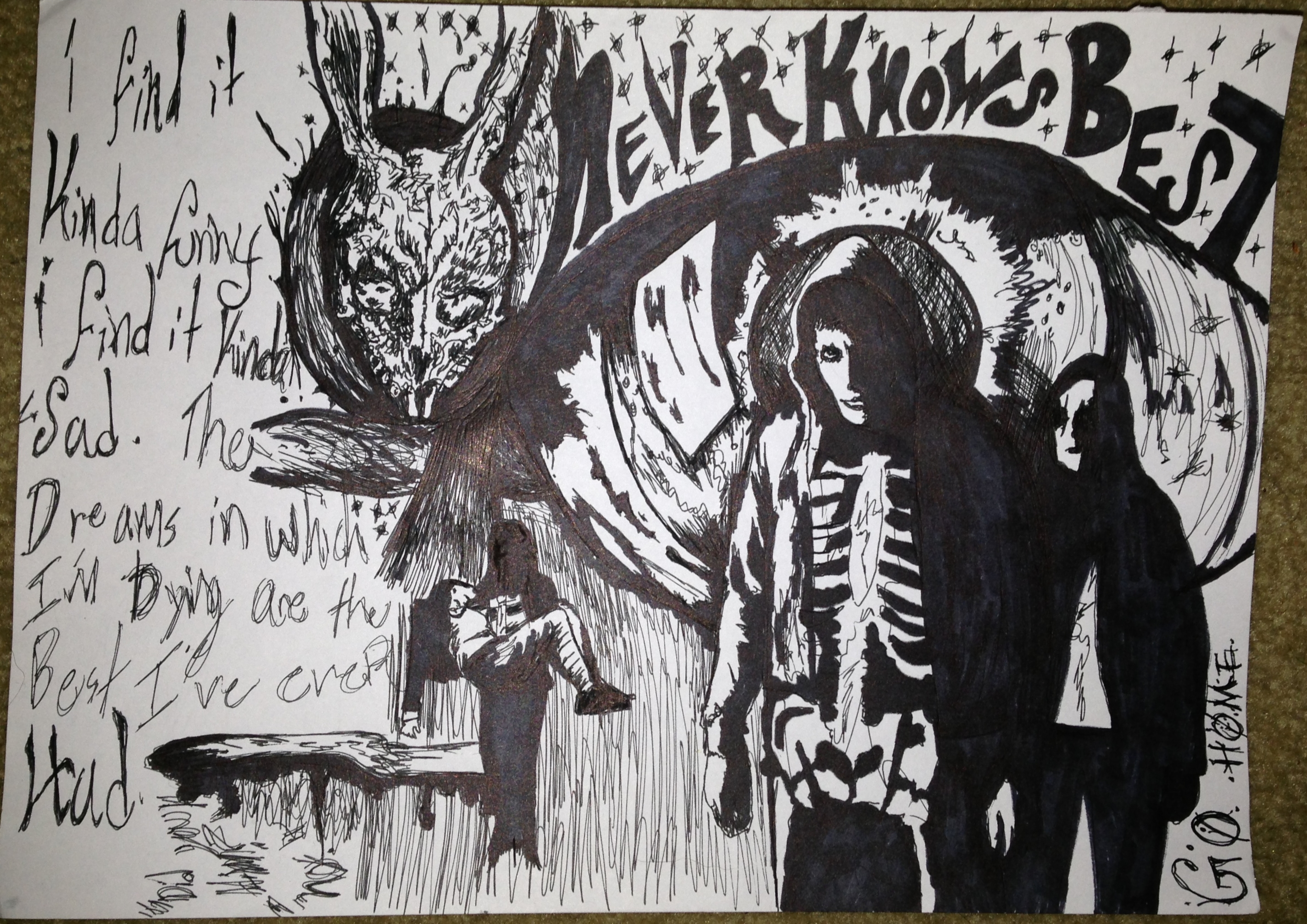 Donnie Darko sheet 1