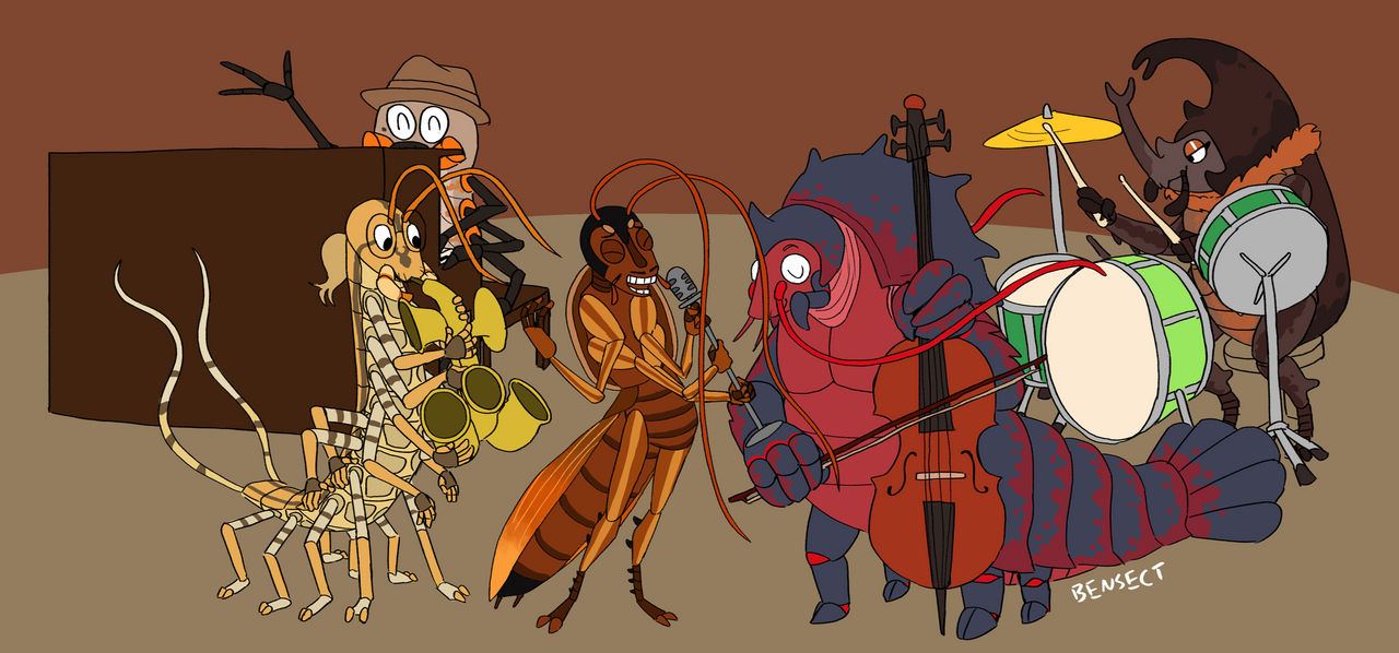 Bug Rachie bug band artfight by bensect on DeviantArt