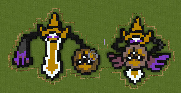 Aegislash Sprite-MINECRAFT by SkyfireRobowolf on DeviantArt