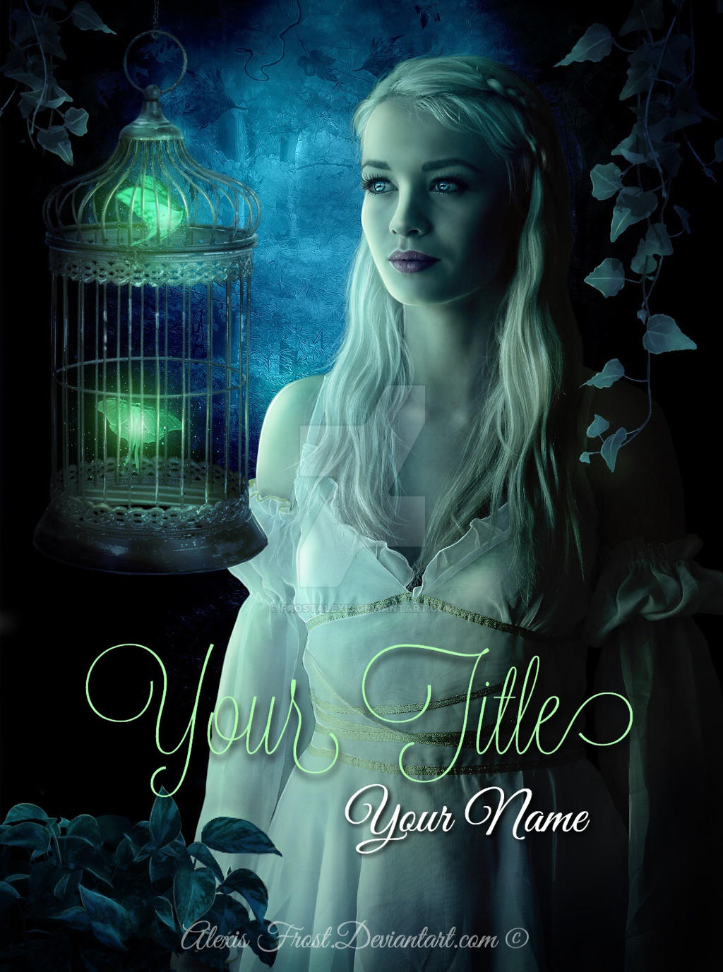 Lady Luna (Book Cover) (Sold)