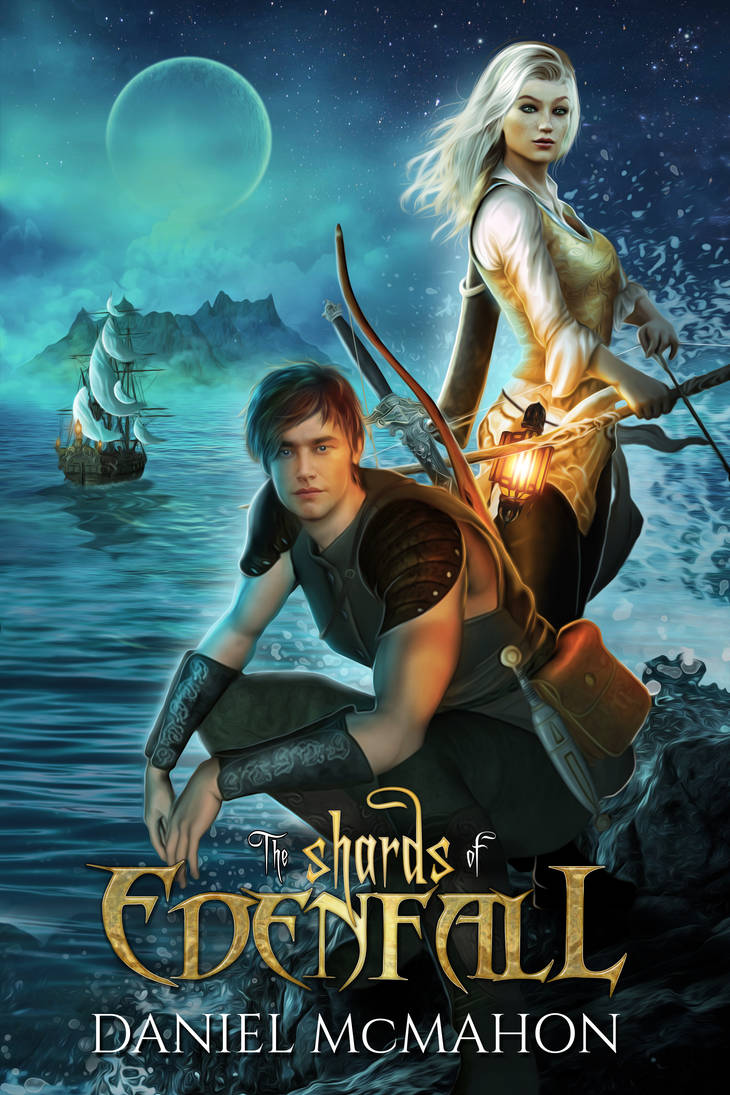 The Shards of Edenfall: Book Cover by FrostAlexis