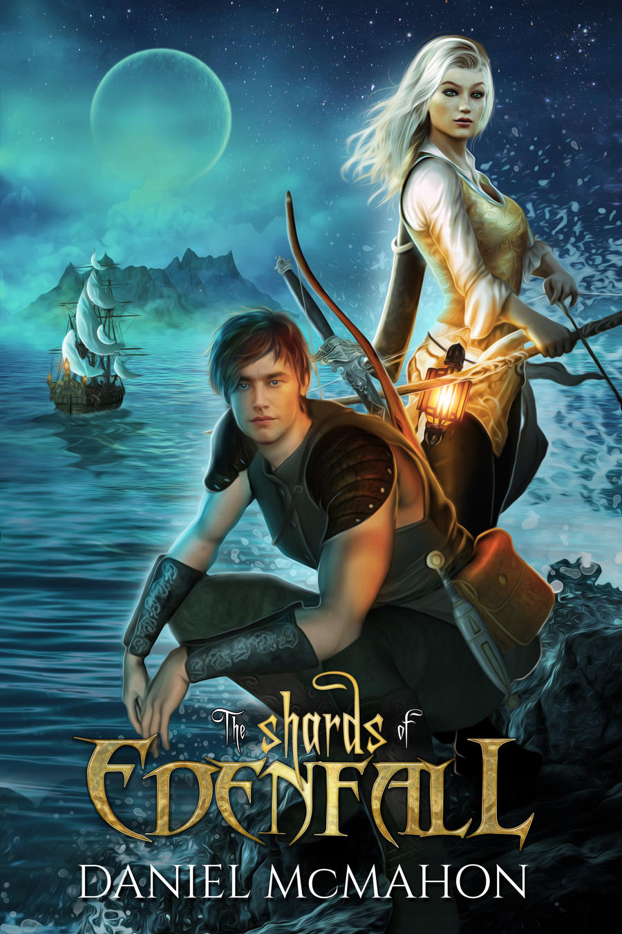 The Shards of Edenfall: Book Cover by FrostAlexis