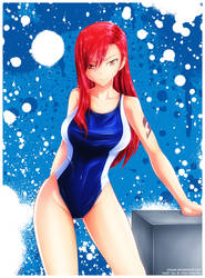 Fairy Tail - Erza Scarlet by Ornav